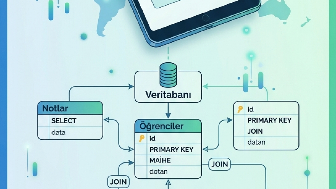 ÖĞRENCİ KAYIT VE VERİTABANI UYGULAMASI Resmi